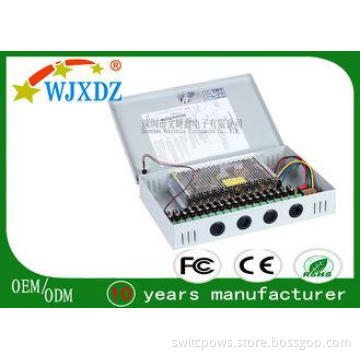Security Monitor CCTV Camera Power Supply 12VDC Low Ripple